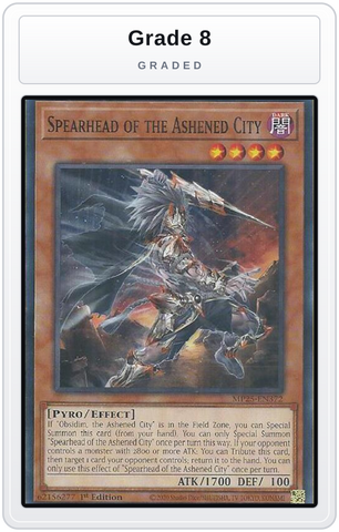 Graded - Spearhead of the Ashened City — Grade 8 graded overlay