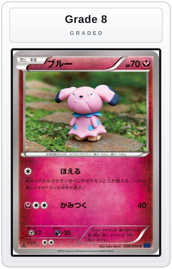 Graded - Snubbull — Grade 8 graded overlay