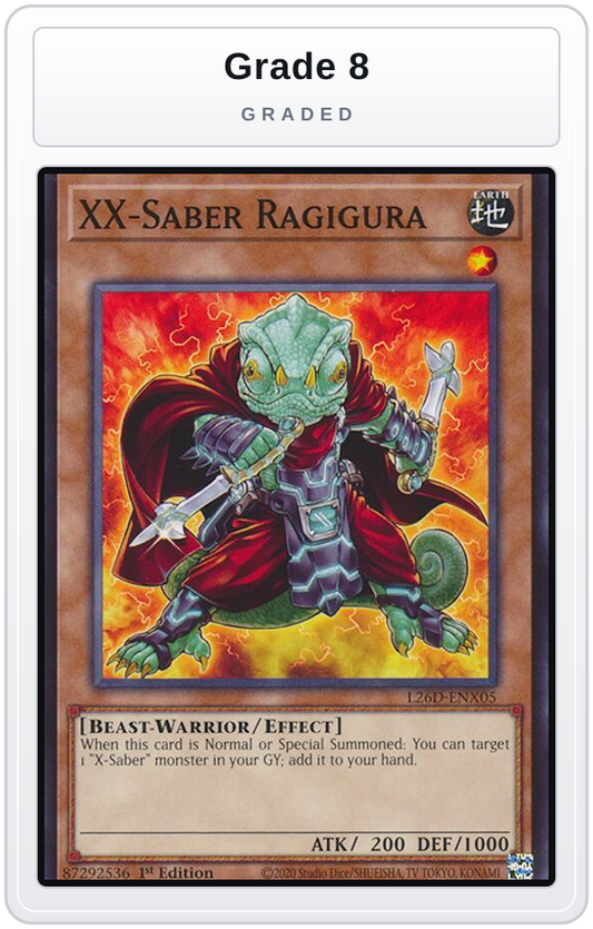 Graded - XX-Saber Ragigura — Grade 8 graded overlay