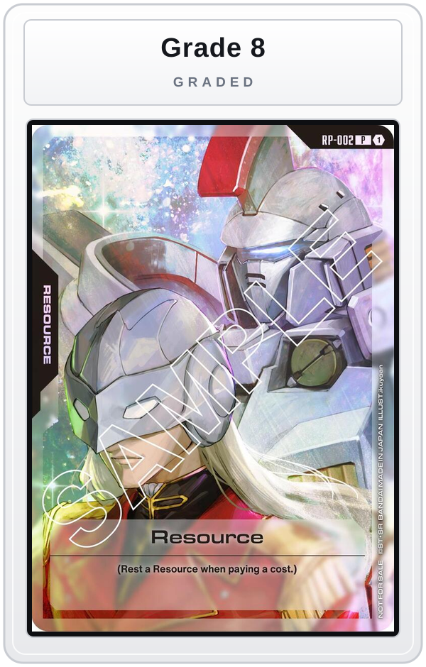 Graded - Resource (RP-002) (San Diego Comic-Con 2025) — Grade 8 graded overlay