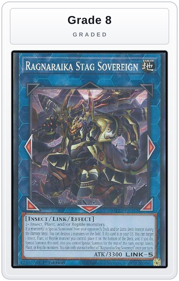 Graded - Ragnaraika Stag Sovereign — Grade 8 graded overlay