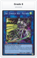Graded - Sky Striker Ace - Hayate — Grade 8 graded overlay