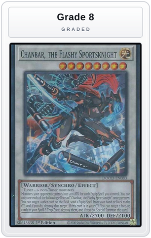Graded - Chanbar, the Flashy Sportsknight — Grade 8 graded overlay