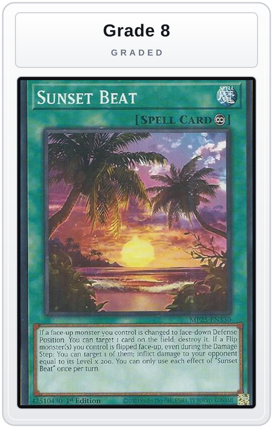 Graded - Sunset Beat — Grade 8 graded overlay