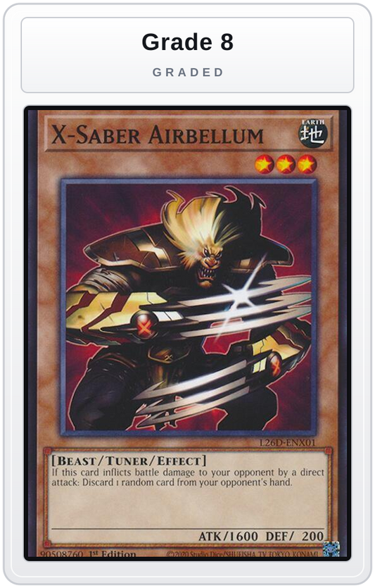 Graded - X-Saber Airbellum — Grade 8 graded overlay