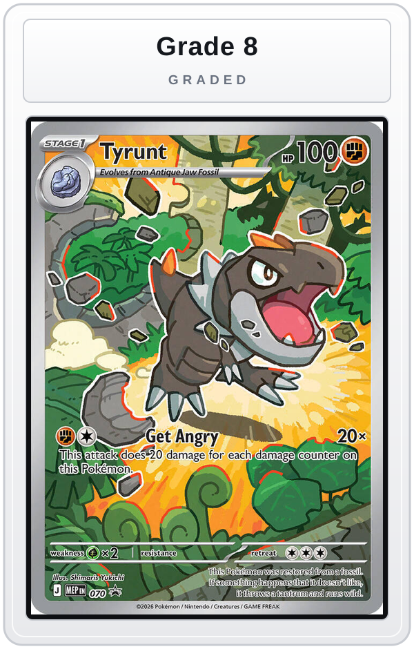Graded - Tyrunt - 070 — Grade 8 graded overlay