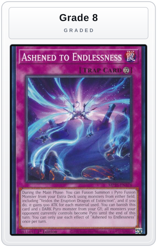 Graded - Ashened to Endlessness — Grade 8 graded overlay
