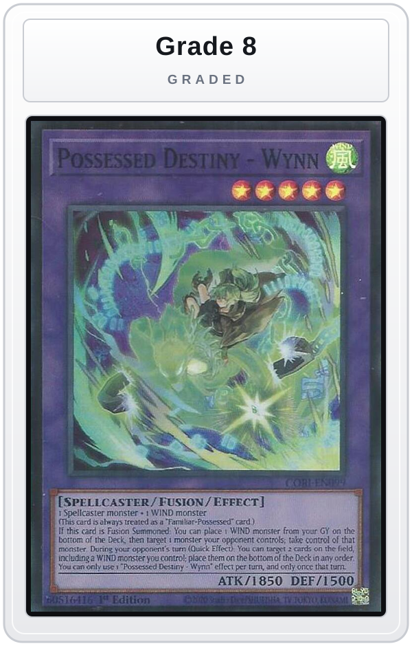 Graded - Possessed Destiny - Wynn — Grade 8 graded overlay