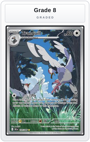 Graded - Tranquill - 149/086 — Grade 8 graded overlay