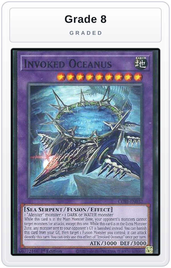 Graded - Invoked Oceanus — Grade 8 graded overlay