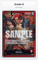 Graded - Shanks (Reprint) — Grade 8 graded overlay