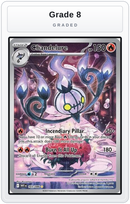 Graded - Chandelure - 103/086 — Grade 8 graded overlay