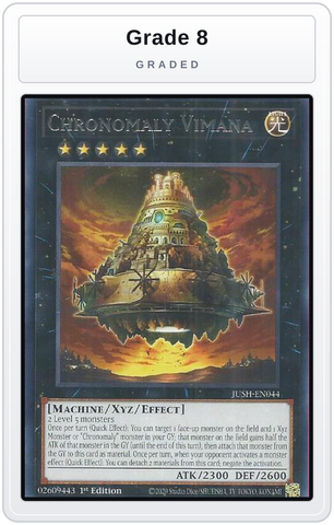 Graded - Chronomaly Vimana — Grade 8 graded overlay