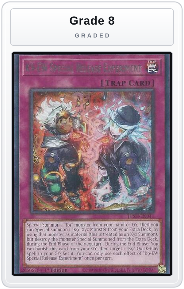 Graded - K9-EW Special Release Experiment — Grade 8 graded overlay