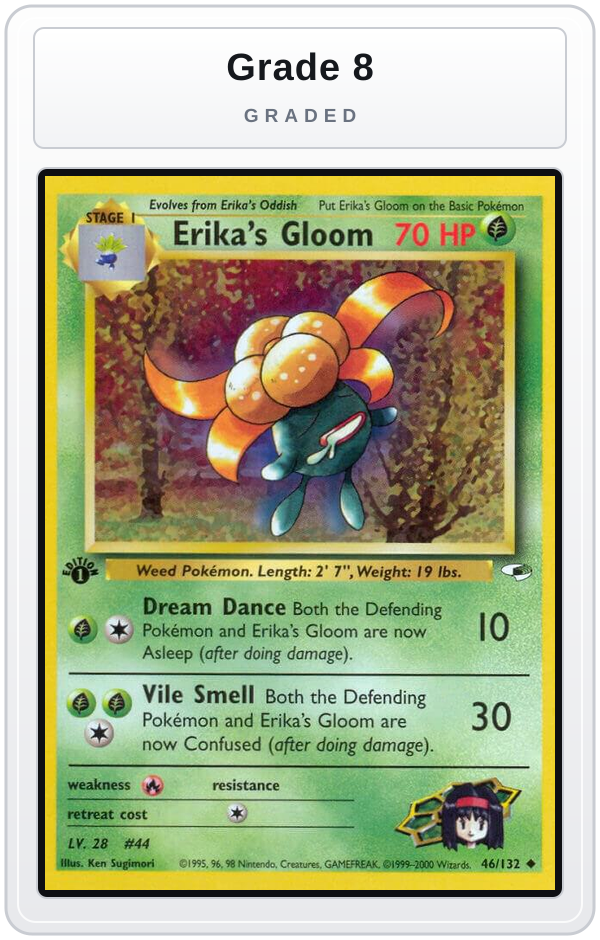 Graded - Erika's Gloom (46) — Grade 8 graded overlay