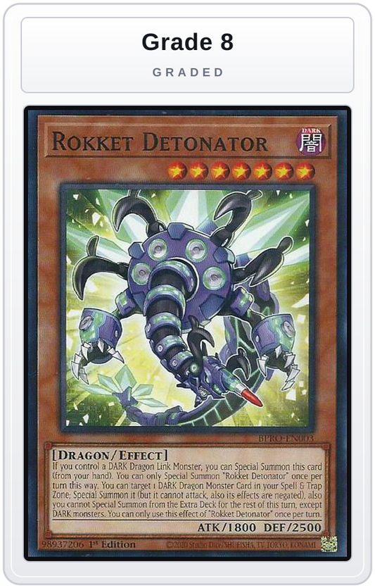 Graded - Rokket Detonator — Grade 8 graded overlay