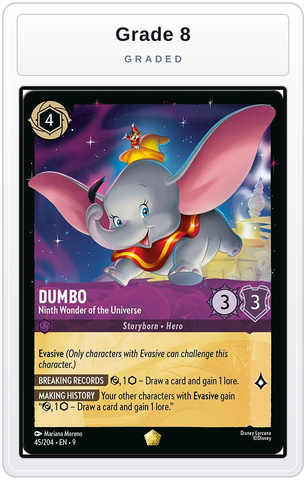 Graded - Dumbo - Ninth Wonder of the Universe — Grade 8 graded overlay
