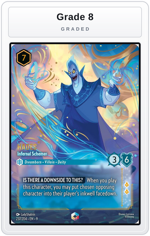 Graded - Hades - Infernal Schemer (Enchanted) — Grade 8 graded overlay