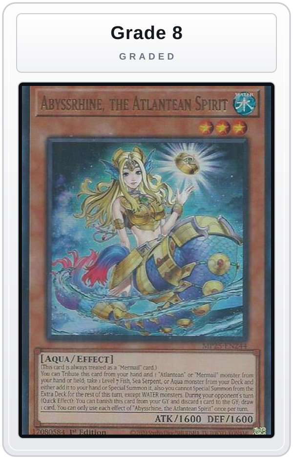 Graded - Abyssrhine, the Atlantean Spirit — Grade 8 graded overlay