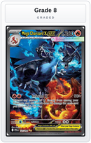Graded - Mega Charizard X ex - 125/094 — Grade 8 graded overlay
