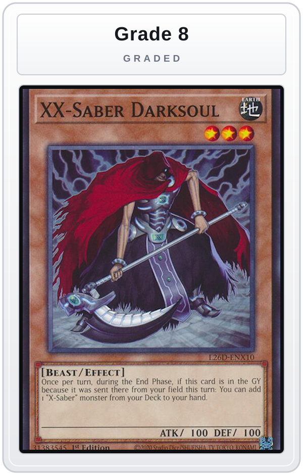 Graded - XX-Saber Darksoul — Grade 8 graded overlay