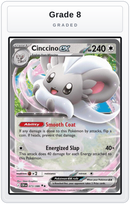 Graded - Cinccino ex - 073/086 — Grade 8 graded overlay