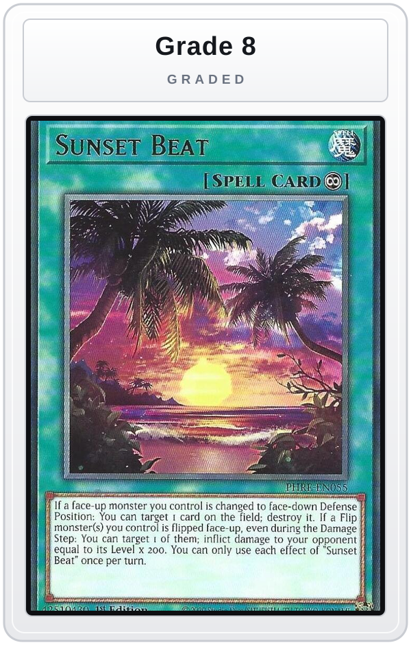 Graded - Sunset Beat — Grade 8 graded overlay