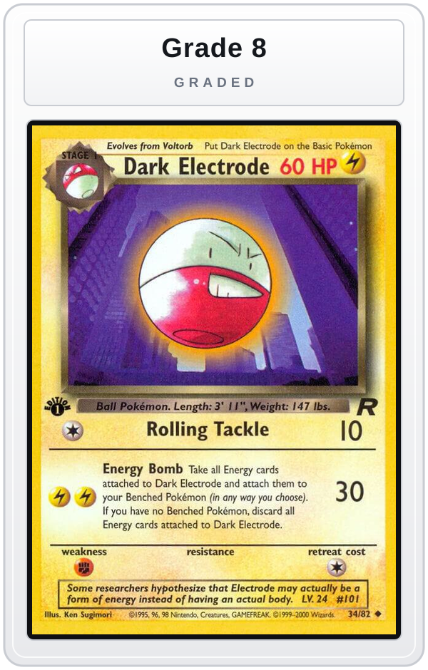 Graded - Dark Electrode — Grade 8 graded overlay
