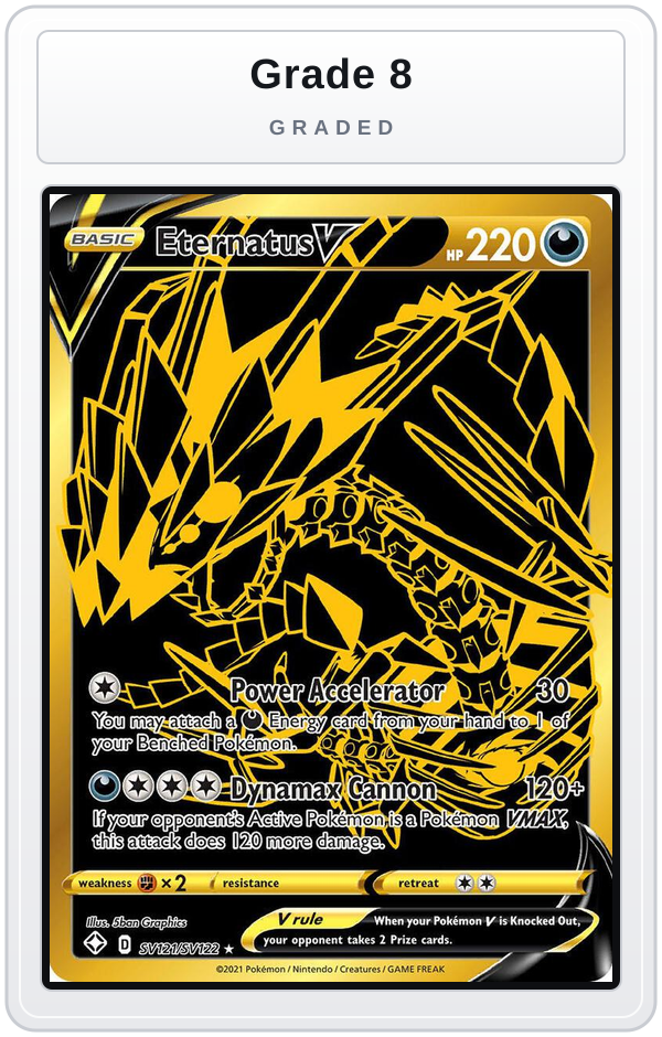 Graded - Eternatus V — Grade 8 graded overlay
