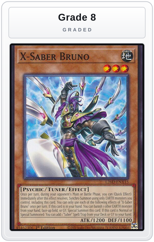 Graded - X-Saber Bruno — Grade 8 graded overlay