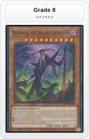 Graded - Vouiburial, the Dragon Undertaker — Grade 8 graded overlay