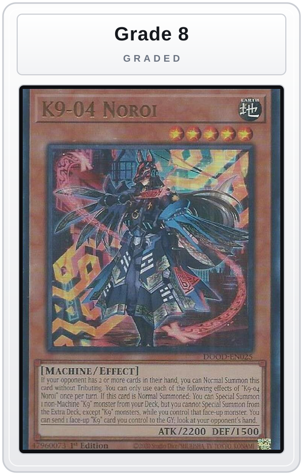 Graded - K9-04 Noroi — Grade 8 graded overlay