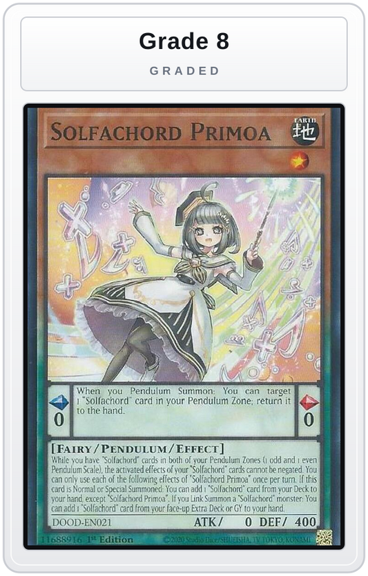 Graded - Solfachord Primoa — Grade 8 graded overlay