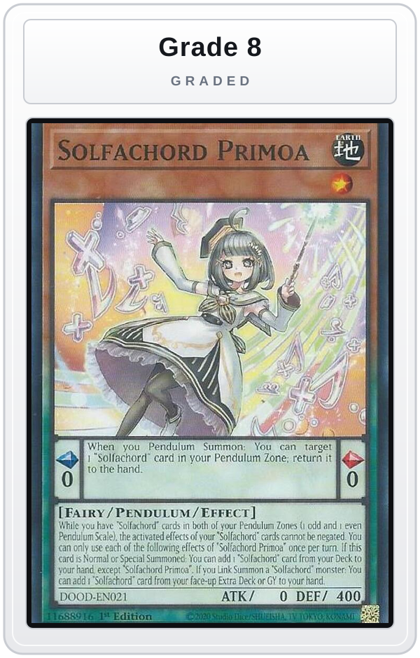 Graded - Solfachord Primoa — Grade 8 graded overlay