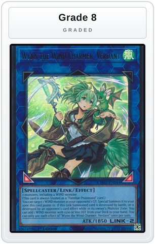 Graded - Wynn the Wind Charmer, Verdant — Grade 8 graded overlay