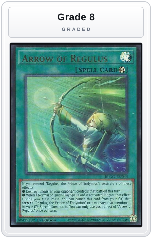 Graded - Arrow of Regulus — Grade 8 graded overlay