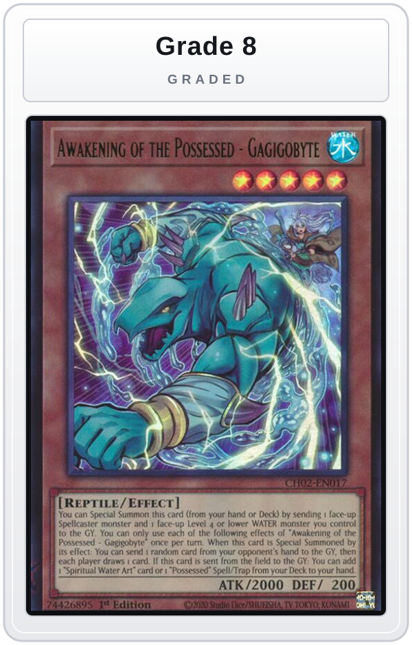 Graded - Awakening of the Possessed - Gagigobyte — Grade 8 graded overlay