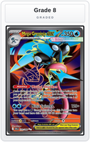 Graded - Mega Greninja ex - 100/086 — Grade 8 graded overlay