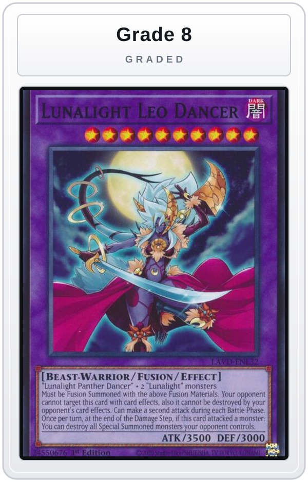 Graded - Lunalight Leo Dancer — Grade 8 graded overlay