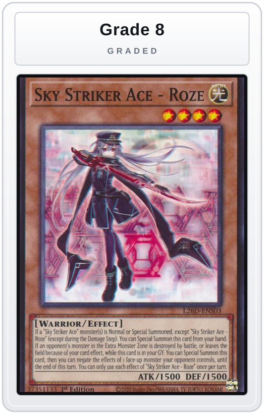 Graded - Sky Striker Ace - Roze — Grade 8 graded overlay