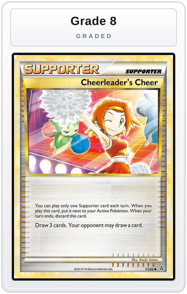 Graded - Cheerleader's Cheer — Grade 8 graded overlay