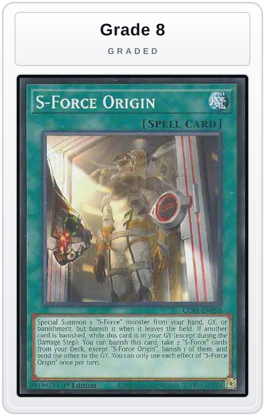 Graded - S-Force Origin — Grade 8 graded overlay
