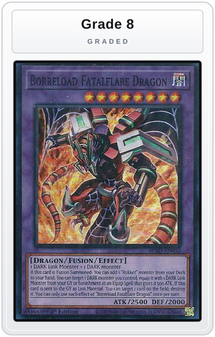 Graded - Borreload Fatalflare Dragon — Grade 8 graded overlay