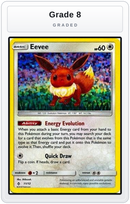 Graded - Eevee - 11/12 — Grade 8 graded overlay