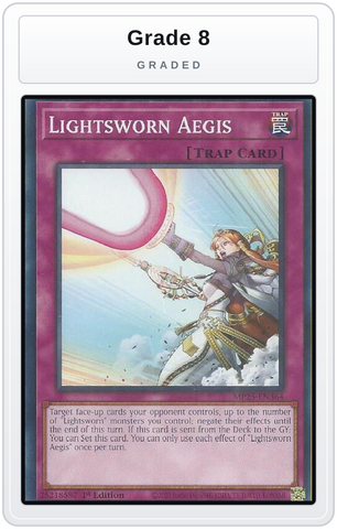 Graded - Lightsworn Aegis — Grade 8 graded overlay