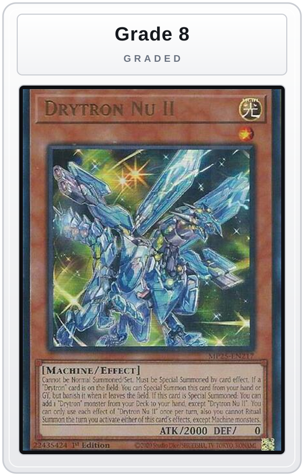 Graded - Drytron Nu II — Grade 8 graded overlay