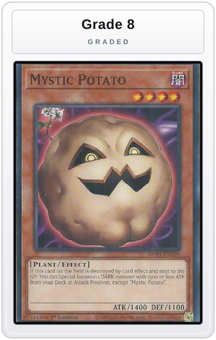 Graded - Mystic Potato — Grade 8 graded overlay