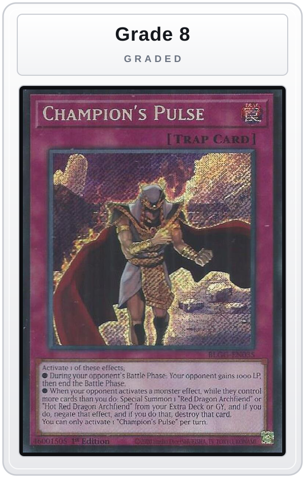 Graded - Champion's Pulse — Grade 8 graded overlay