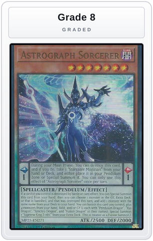 Graded - Astrograph Sorcerer — Grade 8 graded overlay