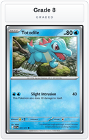 Graded - Totodile — Grade 8 graded overlay